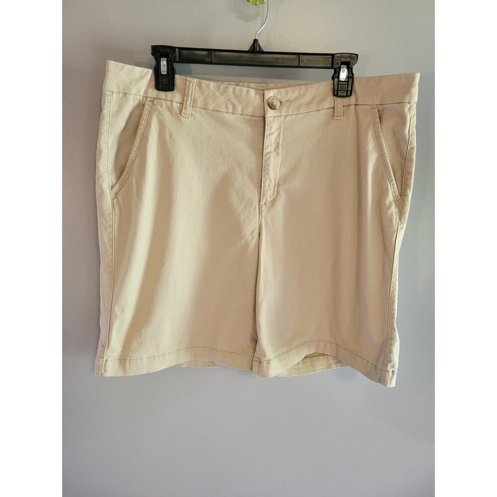 Aeropostale Light Khaki Bermuda Shorts size womens 16